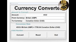How to Create a Currency Converter using Tkinter in Python - Part 2 of 2