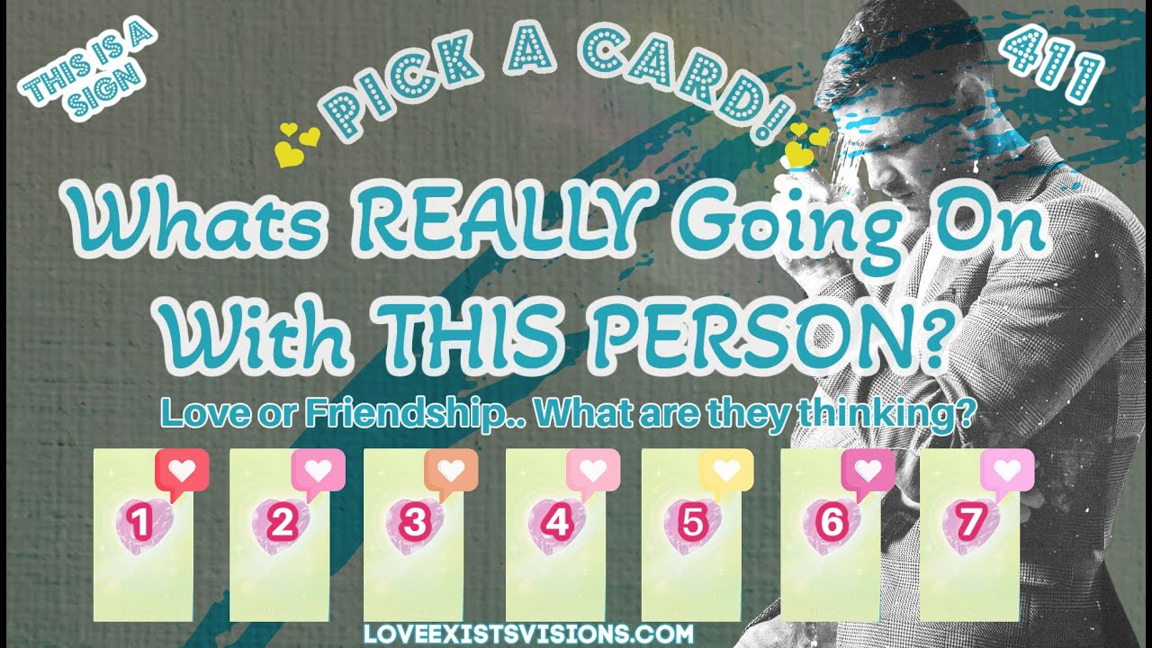WHAT IS UP WITH THIS PERSON!?😫 *PICK A CARD* What are they REALLY FEELING/THINKING.(Platonic & Love)
