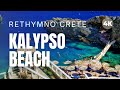 Kalypso beach in rethymno crete  best beaches in greece travel 4k