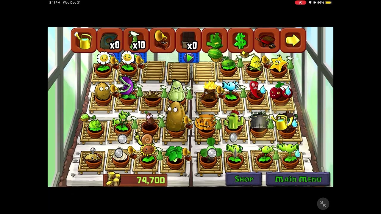 Watering my plants on New Year’s Eve so they aren’t dry on New Year :D