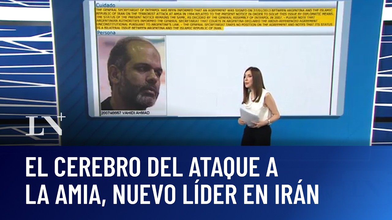 Conflicto en Medio Oriente: el cerebro del ataque a la AMIA, nuevo líder en Irán
