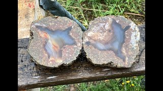 How to cut geodes, DIY