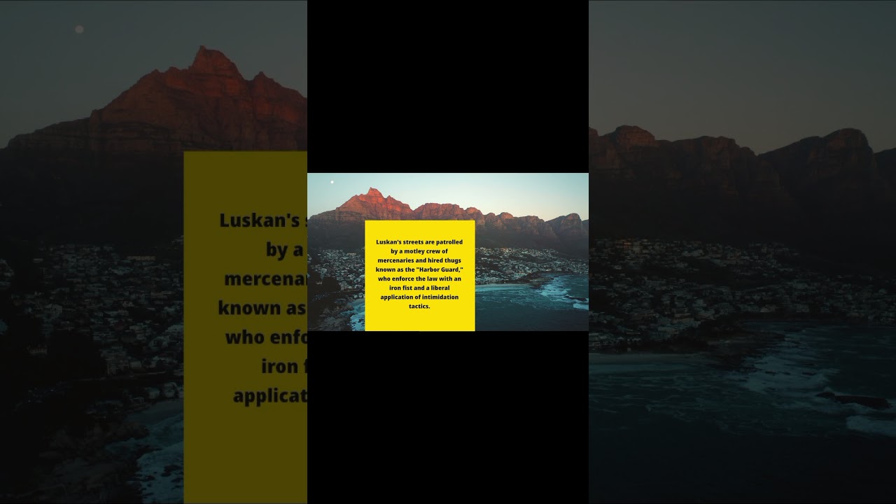 Luskan - harbour guard