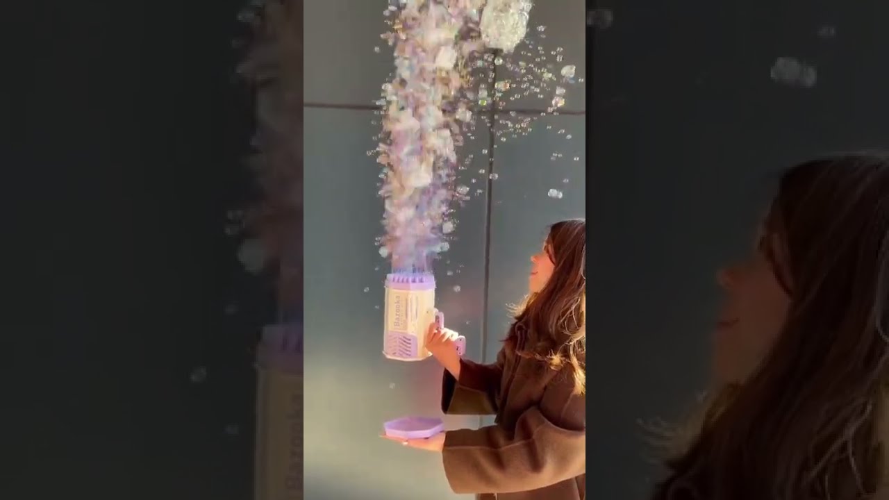 Biggest Bubble Machine - Rocket Boom Bubble Gun