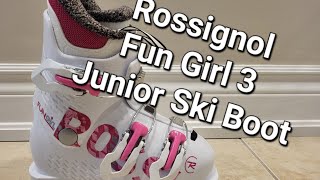 Rossignol Fun Girl 3 Jr Ski Boot in 2023 - 24 Ski Season