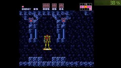 Super Metroid - Evil rando seed (Suitless Maridia)