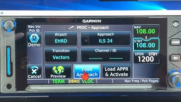 1 GTN 650 auto-load ILS freq