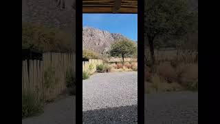 Visa de la montaña desde el hotel Viñas de Cafayate Wine Resort en Salta