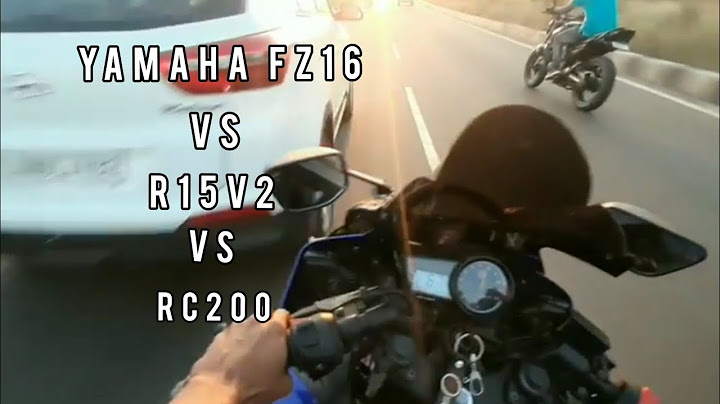 So sánh yamaha fz16 ver 2.0 và r15 năm 2024