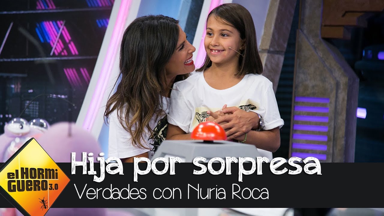 antena3.comro Nuria Roca recibe la visita sorpresa de su hija Olivia - El Hormiguero 3.0