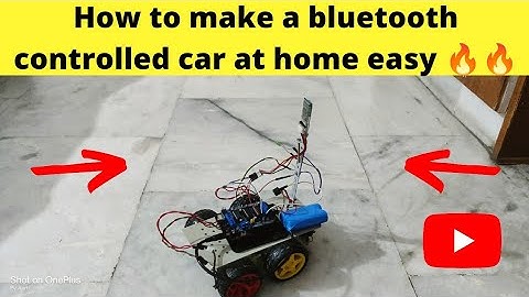 How to make a bluetooth controlled Car HC-05 Easy at home 🔥🔥🔥