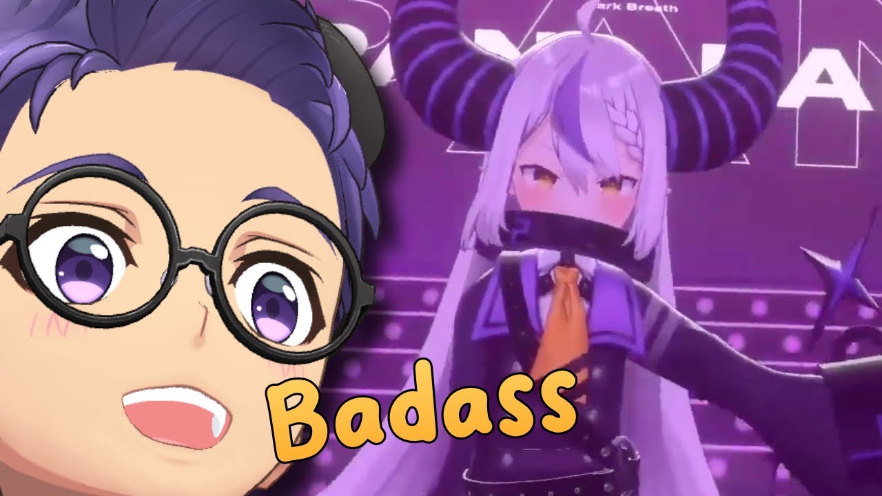 Is This One of HOLOLIVE'S TOP Dancers?! | Dark Breath #ラプラス総帥1周年記念