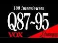 Dragon Ash/100 interviewers Q87~Q95