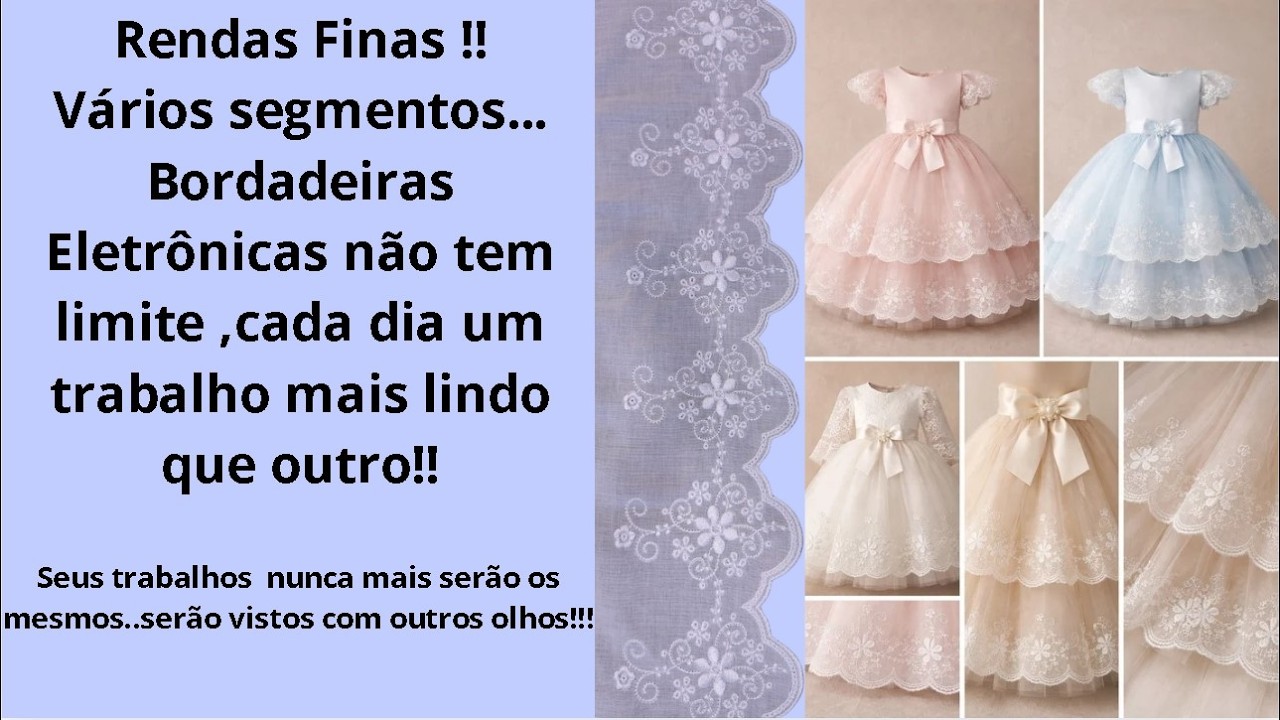 Barrado rendas finas