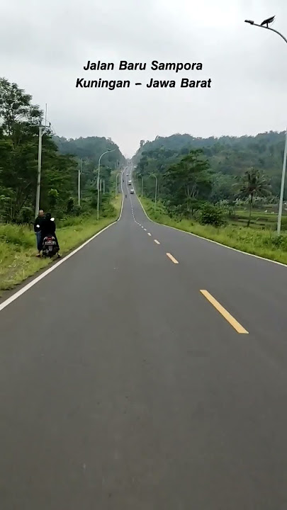 Membelah Bukit Angker || Jalan Baru Sampora Kuningan - Jawa Barat || Jawa Barat Hits #shorts