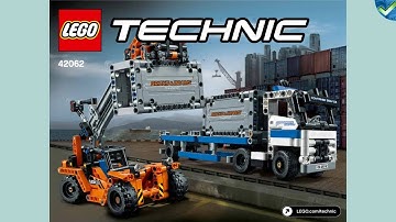 42062 A Container Yard LEGO® Technic Manual at the Brickmanuals Instruction Archive