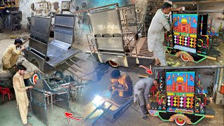 Amazing Mass Production Technology Of Manufacturing Rickshaw in Factory | Painting & Decorations P1