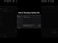How to Run a Python File in VS Code | Part 4 #Python #VSCode #Shorts