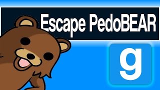 ESCAPE PEDOBEAR - Garry's Mod Obstacle Course (Gmod Escape PedoBear Obstacle Course Funny Moments)
