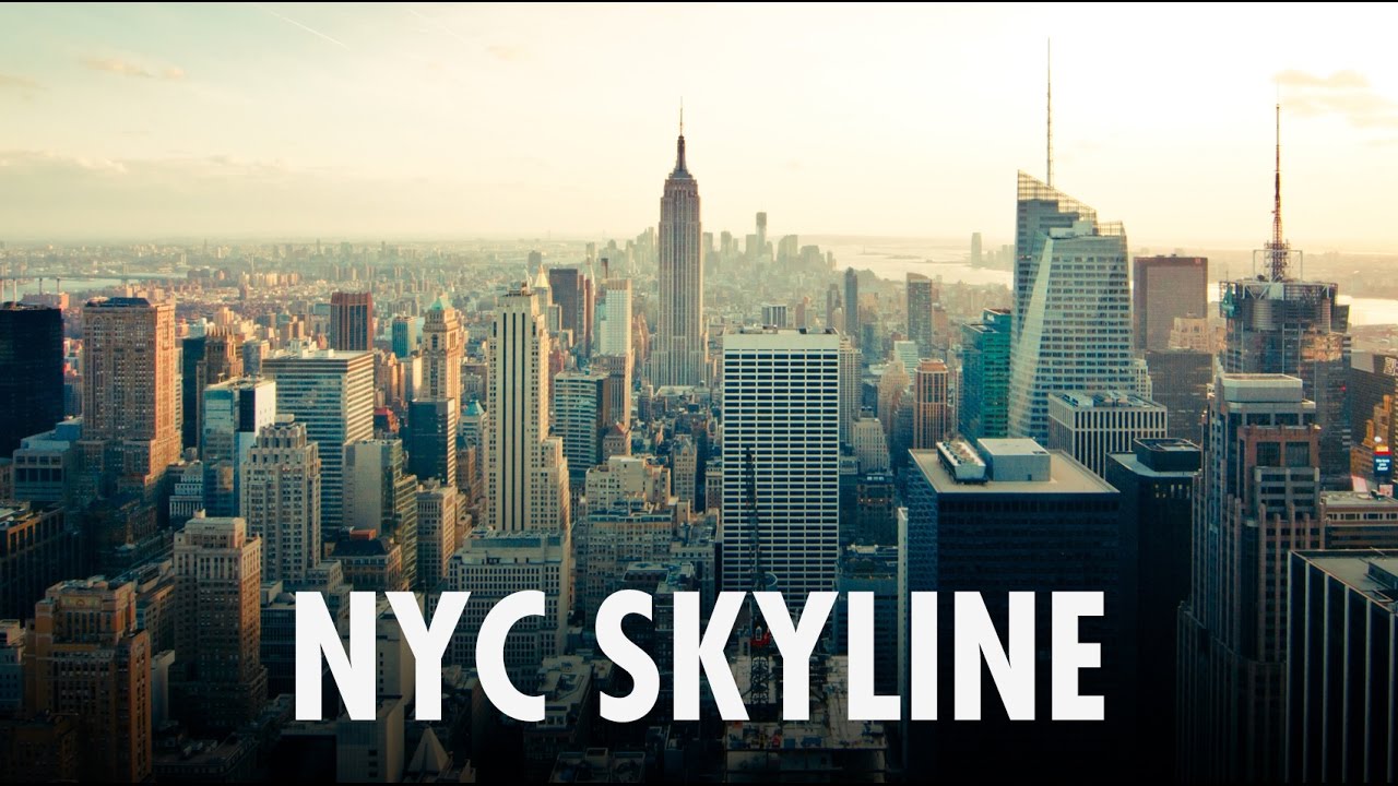 1HOUR of NYC Skyline Sunset