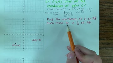 Dividing a segment given the whole segment and a fraction, but the answer has decimals