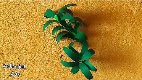 easy paper tree craft  for project // how to make  paper tree step by step