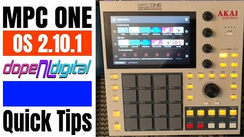 AKAI MPC One Clearing Ghost Icon Shortcuts. Quick Tips #2