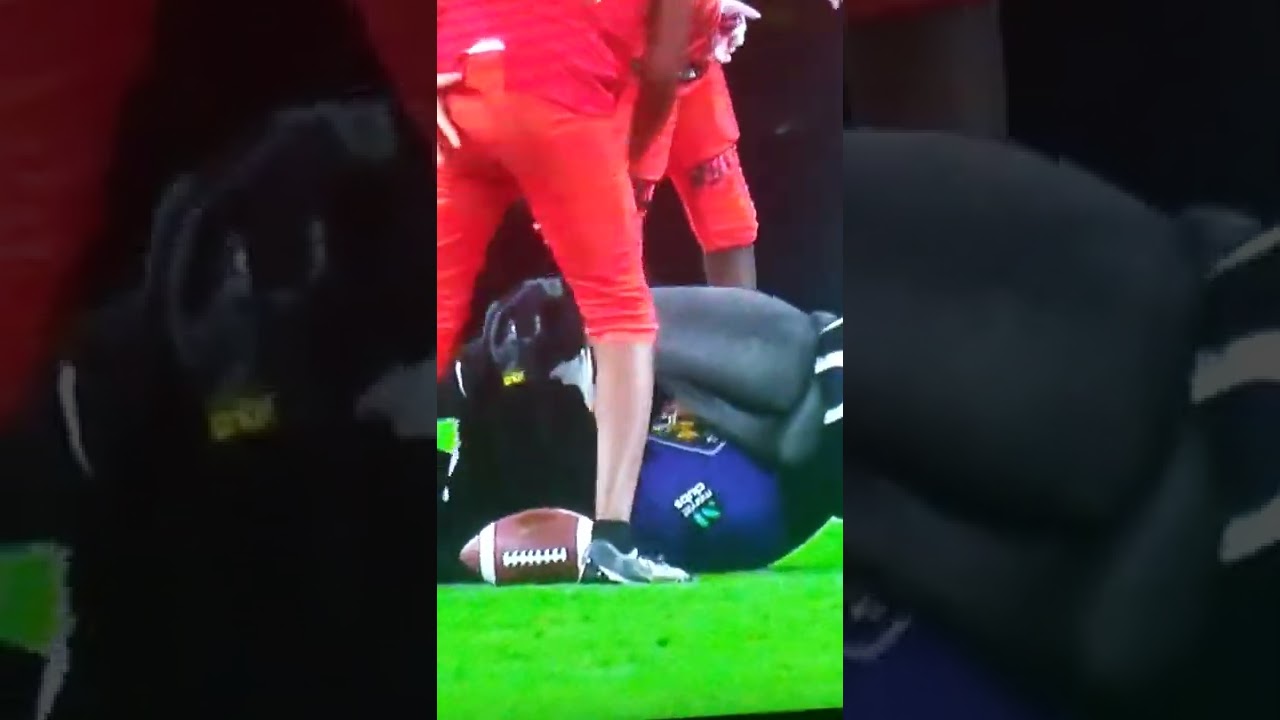 Ravens Mascot Injured During Preseason Game Reaction😳 YouTube