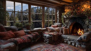 🔥 Soft Ember Serenade: Creating a Cozy Sanctuary for Relaxation - Cozy Cabin Ambience - ASMR