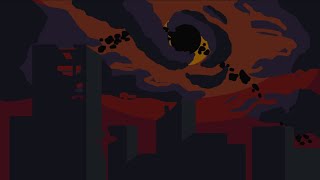Murder drone EndlessWay2D[accidentally to building] screenshot 4