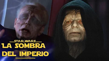 ¿Por qué Palpatine está tan deformado?