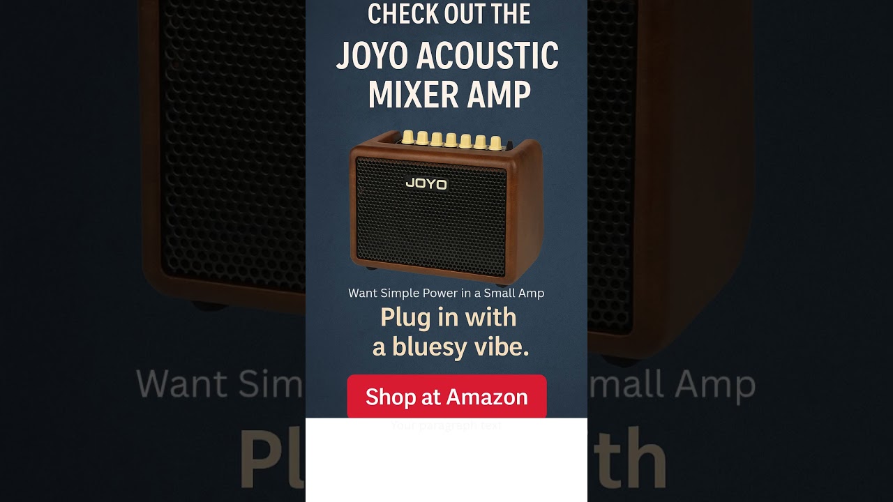 Joyo AC-20 Big Power in a Small Box