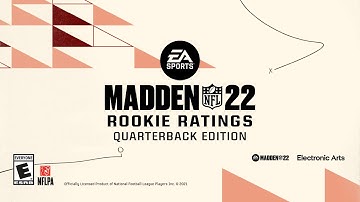 Madden 22 | Rookie Ratings Reveal: QBs