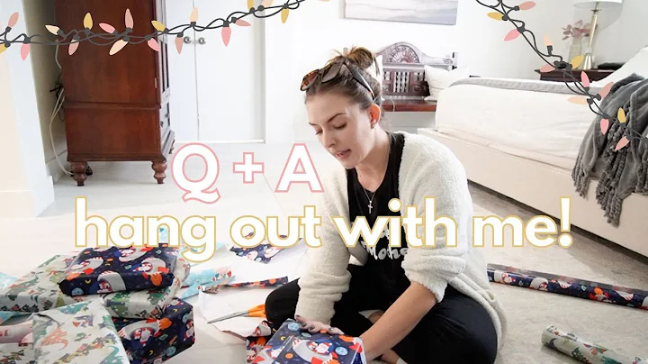 WRAPPING PRESENTS + ANSWERING YOUR QUESTIONS | anx...