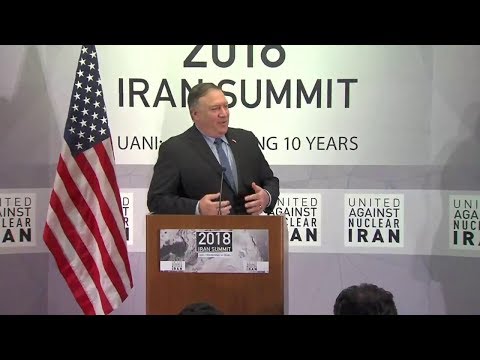 Secretary Pompeo Delivers Remarks at the United Against Nuclear Iran Summit