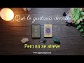 💓 ¿Qué le gustaría decirte pero no se atreve? 🕵️‍♀️💘 TAROT INTERACTIVO