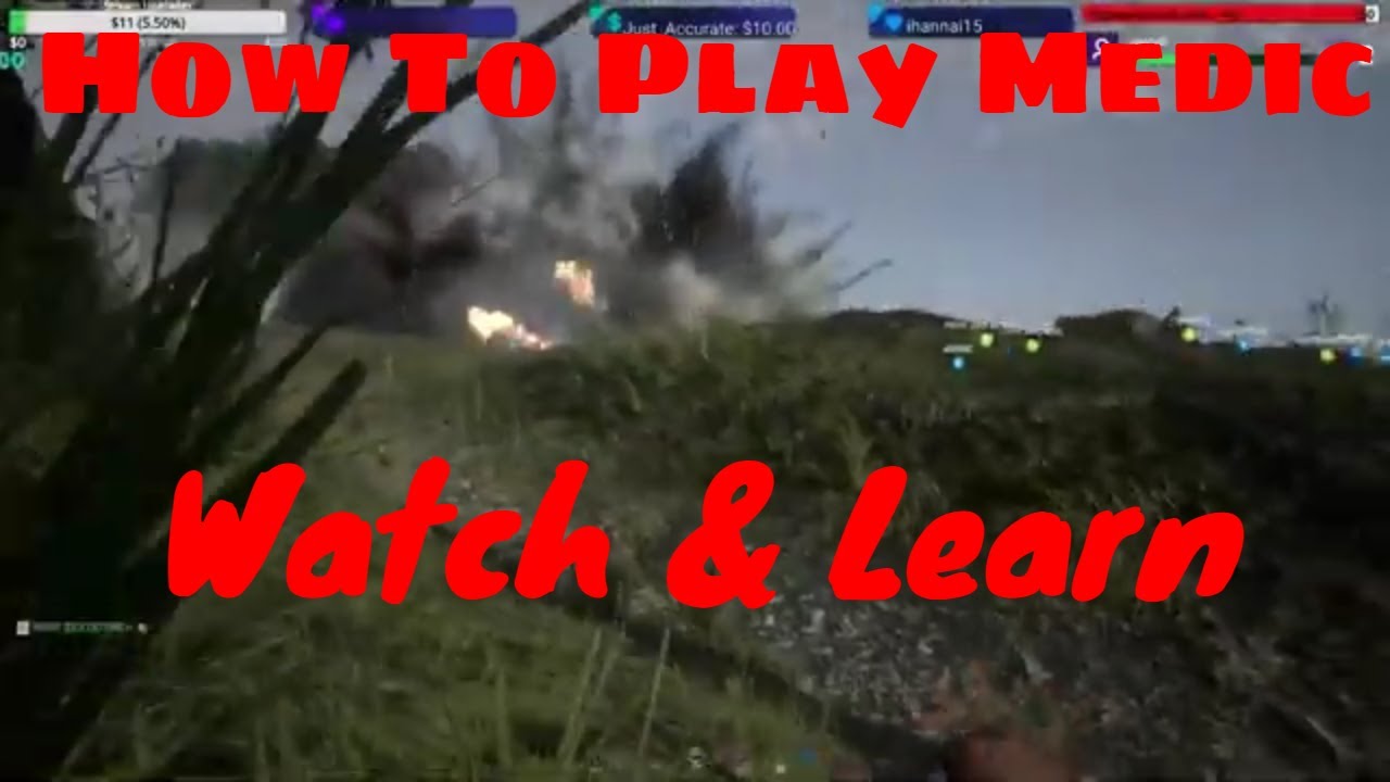 How To Play Medic Watch & Learn [Hell Let Loose Omaha] YouTube