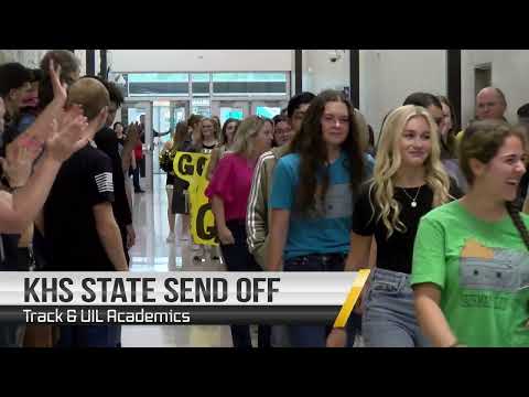 2023 Kaufman High School-Track UIL Academics State Send Off