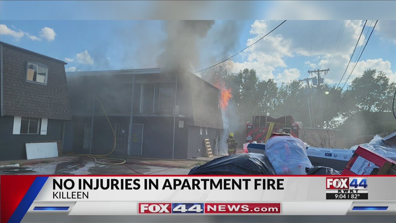 Six people left homeless by Killeen apartment fire - YouTube