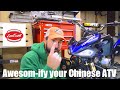 Chinese ATV 101 - Making a Coolster 125 better -- Chinese ATV upgrades