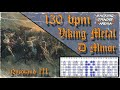 Viking Metal Backing Track 'Nordland III' | D minor 130 BPM