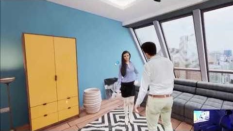 Interactive Virtual Reality For Apartment - by unreal engine 4.22 and HTC VIVE