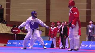 Iran vs Korea. Male. World Taekwondo World Cup Team Championships, Baku-2016.