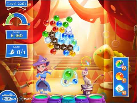 Bubble Witch 2 -- Level 2201 - NO BOOSTERS 