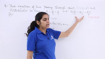 Class 12th – 3D Geometry Miscellaneous Problem Example-1 | Tutorials Point