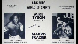 Mike Tyson vs. Marvis Frazier