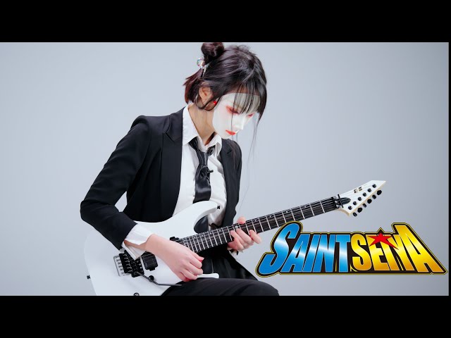SAINT SEIYA OP.  ペガサス幻想  PEGASUS FANTASY | Guitar Cover (ft. nacoco) | ESP E-II : M-II Neck Thru class=