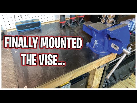 Harbor Freight 5" Bench Vise Mounting | How long will it last?