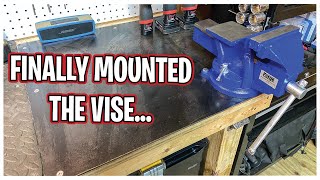 Harbor Freight 5" Bench Vise Mounting | How long will it last?