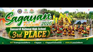 Sagayan Festival 2026 - Bansarvil National High School (3rd Place)